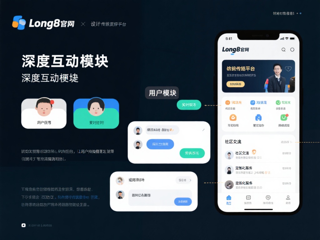 深度互动模块，让用户参与更便捷
区别于传统服务平