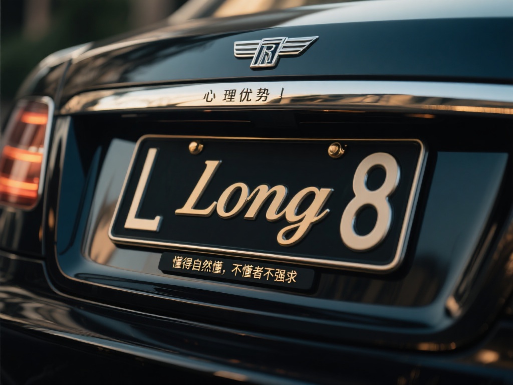 心理优势：低调中体现身份与价值
车牌的选择不仅仅