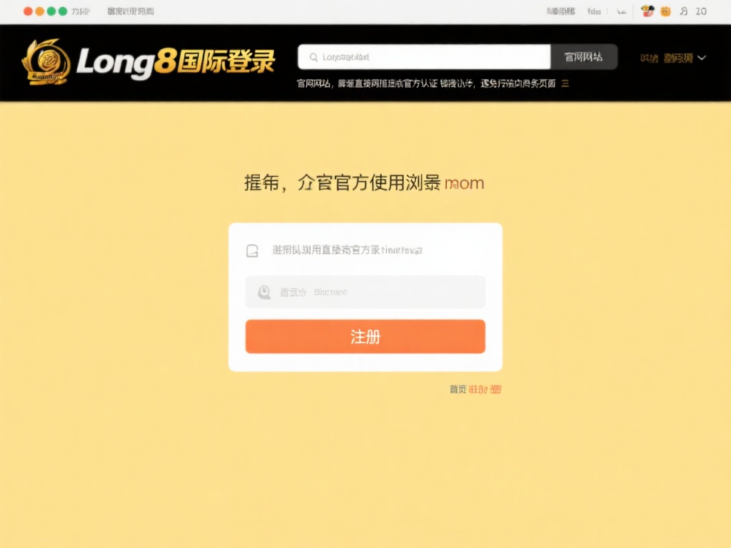 第一步：打开官方网站
使用浏览器输入Long8国