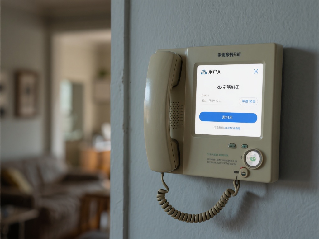 案例分析：用户A在初次注册时使用家里的固定电话，但